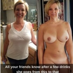 Mature wives before and after a few drinks 2 #vOWivdTj