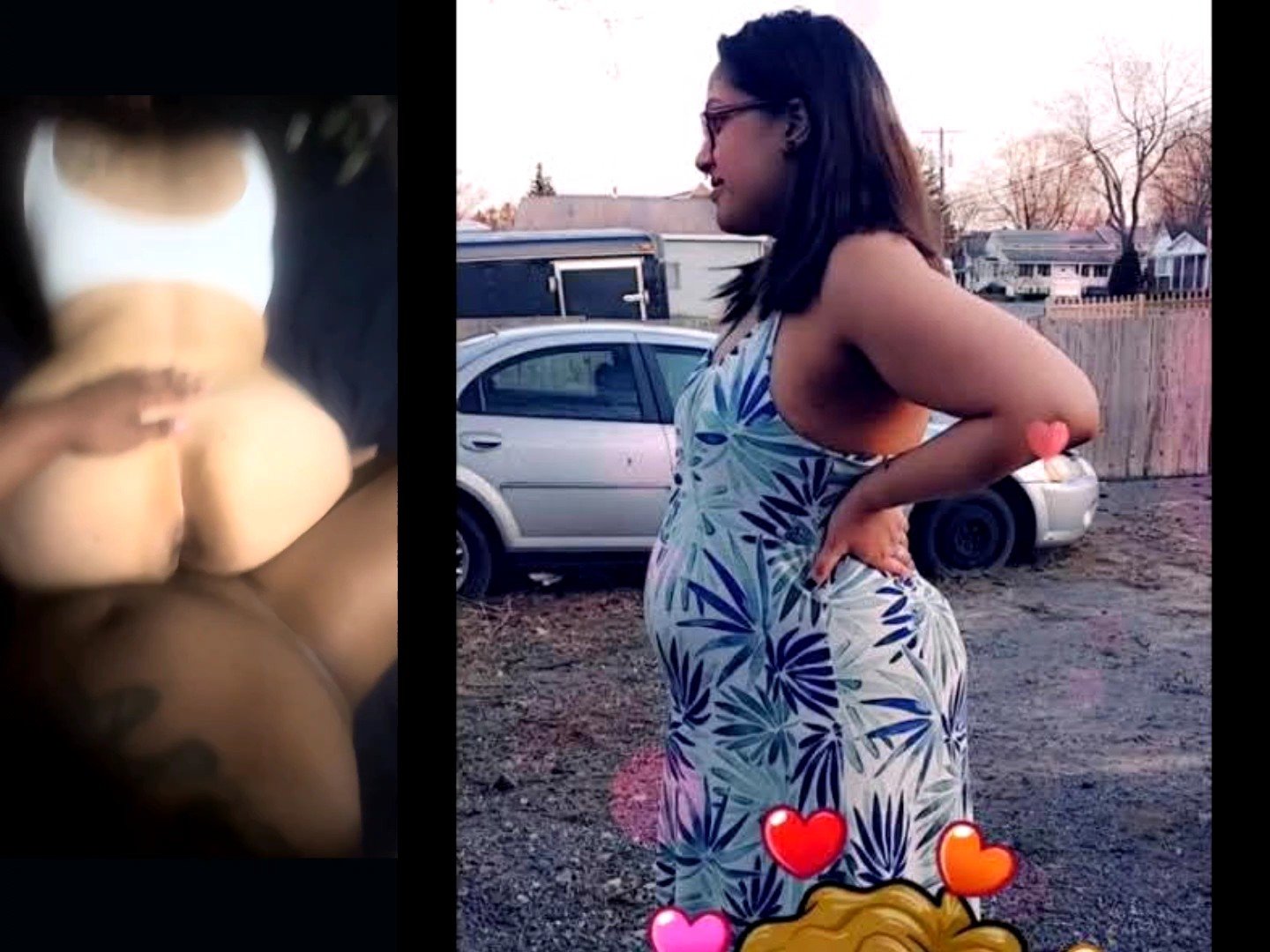 Curvy latina caught outside pregnant by neighborhood BBC #f9Udhwc7