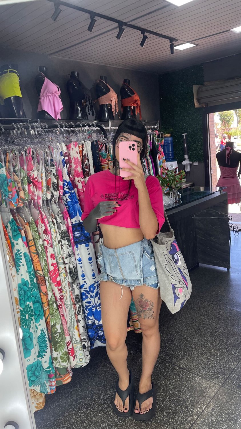 Branquinha Tatuada Ninfeta Franjinha Nerd Gótica Pézinho - Parte 2 #Ly8GvKSv