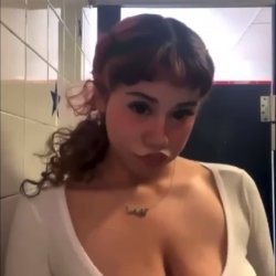 Big titty latina teen (yasmine) used herself in school bathroom #0sVRgo03