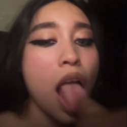 Sexy Latina teen sucks dick on Instagram live #fuTDMEf2