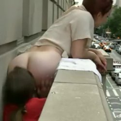 A girl licks her friend's ass between West 29th Street and Broadway! 🗽 #lm0Y0ZfK
