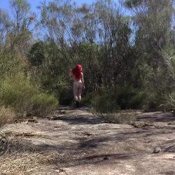 Naked hiking gets my heart racing in more than one way! 🥾 #S6myKPYH