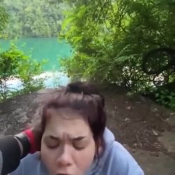 Whitegirl swallows BBC during hike #kryEEAs9